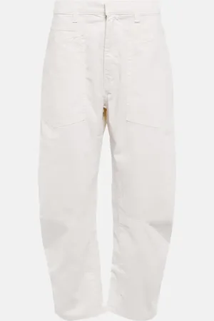 NILI LOTAN Pantalones Shon de sarga