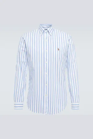 Ralph Lauren Camisa Oxford de algodón a rayas