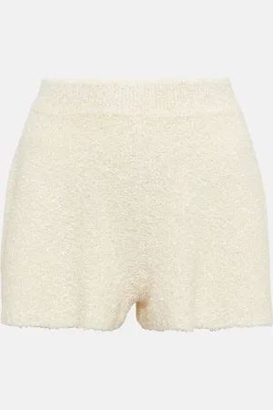 Loro Piana Shorts en punto bouclé de seda