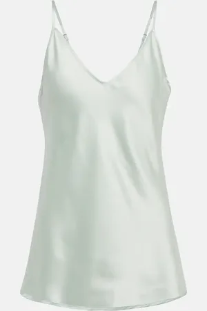 Max Mara Top lencero Lucca en mezcla de seda
