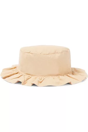 Donsje Niñas Sombreros - Sombrero Medine wn sarga de algodón