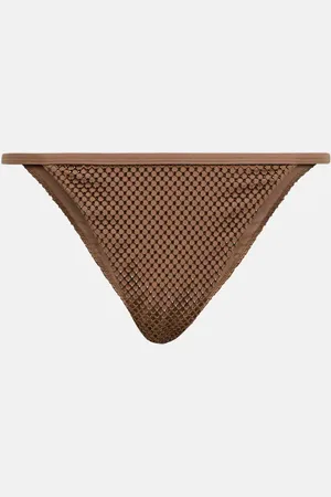 Simkhai Braga de bikini Adalia de malla