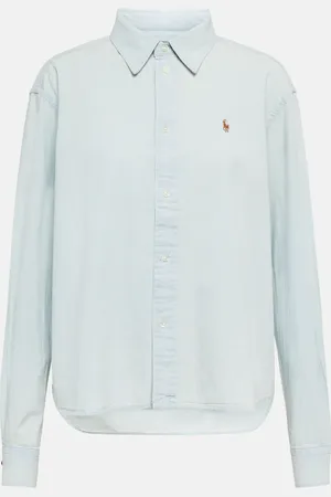 Ralph Lauren Camisa en chambray de algodón