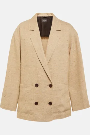 Loro Piana Chaqueta de lino, cachemir y seda