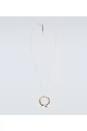 DRIES VAN NOTEN Collar de cadena con colgante