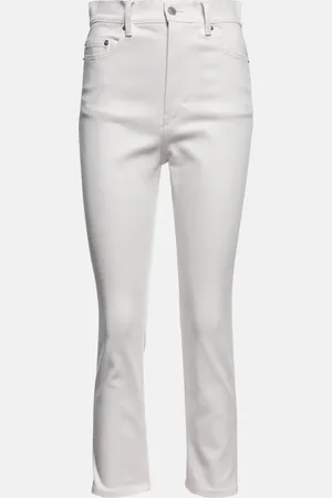 Ami Jeans rectos de tiro alto