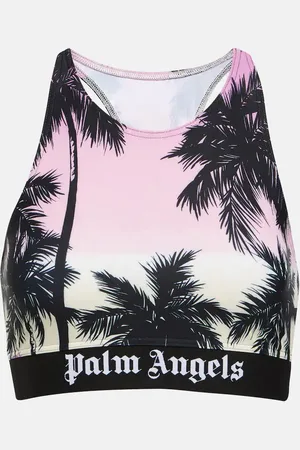 Palm Angels Sujetador deportivo Pink Sunset con logo