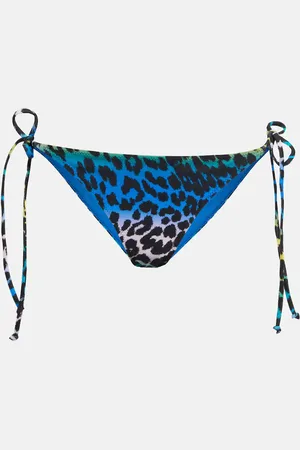 Ganni Braga de bikini estampada
