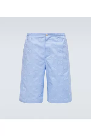 Gucci Hombre Pantalones cortos - Kawaii shorts de algodÃ³n en jacquard