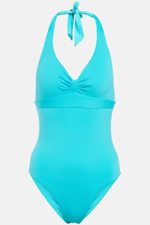 Max Mara Bañador Clelia con cuello halter