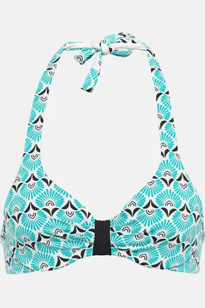 Max Mara Top de bikini Allegra estampado