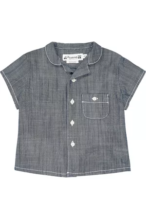 BONPOINT Camisas - Bebé - camisa Gerald en chambray de algodón
