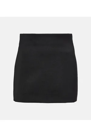 WARDROBE.NYC Minifalda de lana