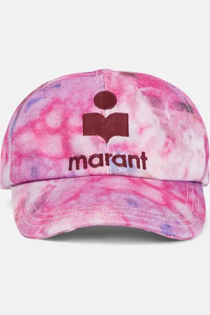 Isabel Marant Gorra Tyron de algodón tie-dye