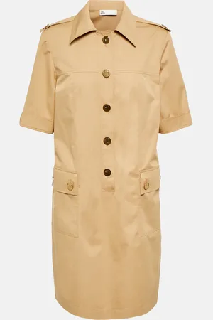 Tory Burch Vestido camisero de algodón