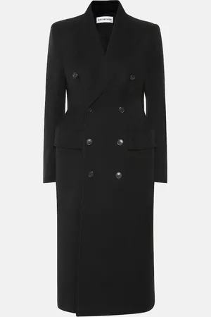 Balenciaga Abrigo Hourglass en mezcla de lana