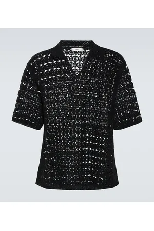 COMMAS Camisa en croché de algodón