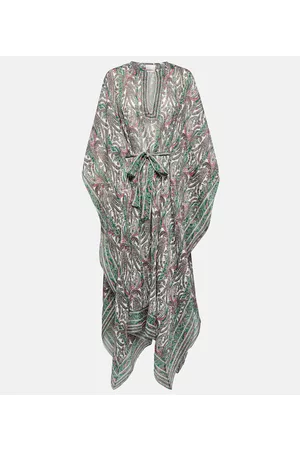 Isabel Marant Mujer Casual - Vestido largo de algodón y seda floral