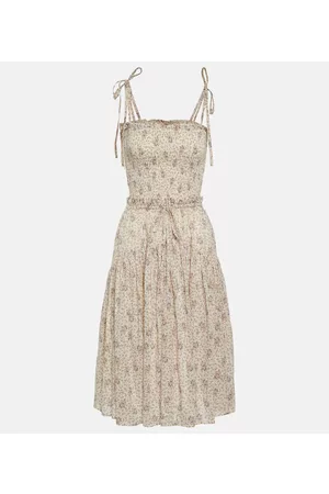 Ralph Lauren Mujer Casual - Vestido midi de algodón floral