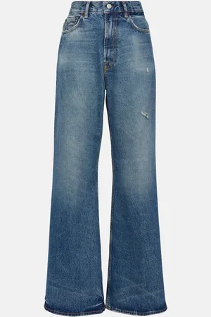 Acne Studios Jeans anchos 2022F de tiro alto