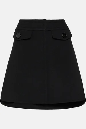 Max Mara Minifalda Marta de lana