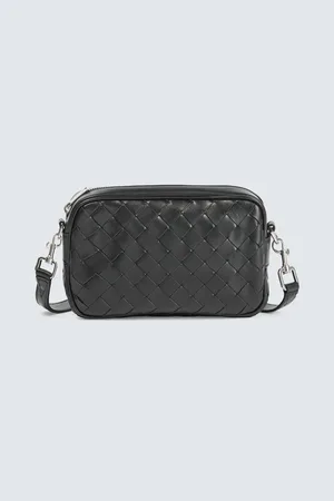Bottega Veneta Bolso al hombro Mini de piel Intrecciato
