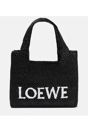 Loewe Shopper Mini de rafia