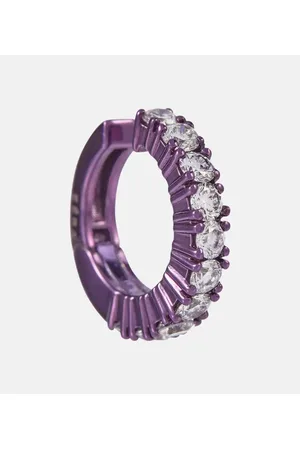 Eera Eéra Ear cuff Mini de oro de 18 ct con diamantes