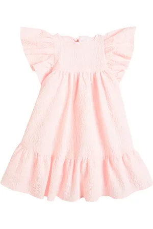 Petite Amalie Vestido matelassé con volantes