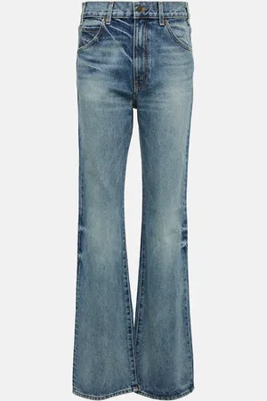 NILI LOTAN Jeans rectos Joan de tiro alto