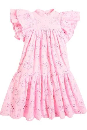 Petite Amalie Vestido de algodón bordado
