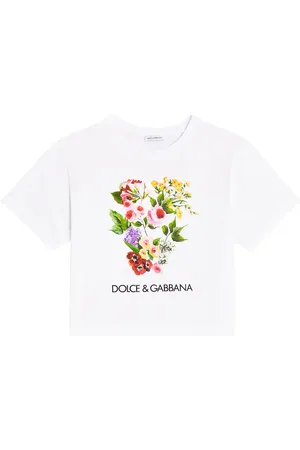 Dolce & Gabbana Camiseta de jersey de algodón estampada