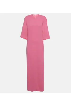Stella McCartney Vestido largo fruncido