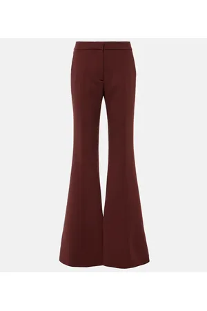 GABRIELA HEARST Pantalones flared de lana virgen