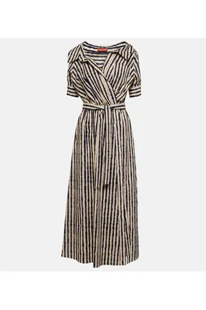 Altuzarra Vestido midi Lydia de mezcla de algodón