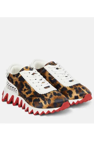 Christian Louboutin Zapatillas Loubishark con estampado