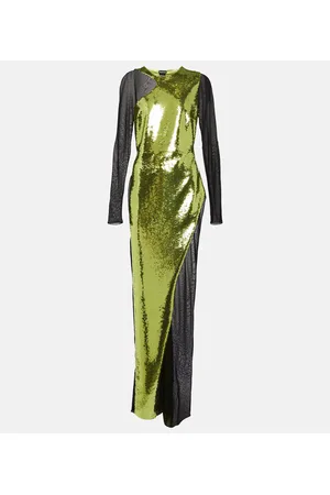 Tom Ford Vestido de fiesta en tul con lentejuelas