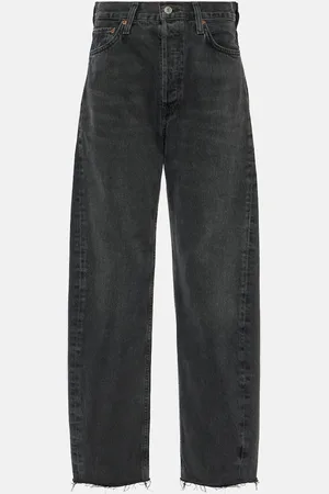 AGOLDE Jeans barrel Luna de tiro alto