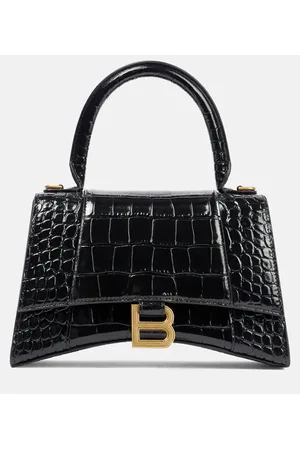 Balenciaga Bolso cruzado Hourglass Small de piel