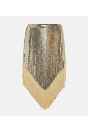 Paco rabanne Minifalda con adornos