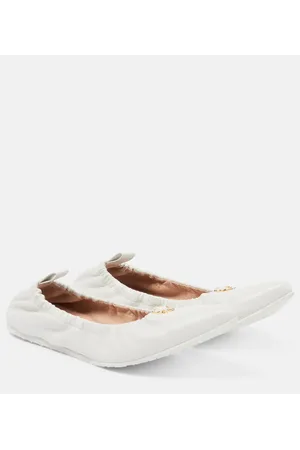 Gianvito Rossi Bailarinas Alina de piel