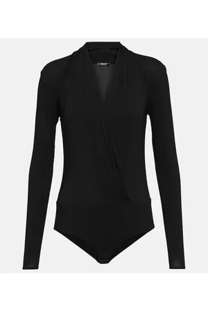VERSACE Body drapeado de georgette