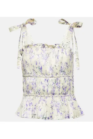 Ralph Lauren Top escalonado floral
