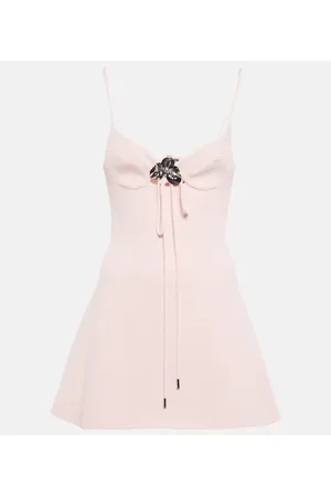 DAVID KOMA Vestido corto con adornos