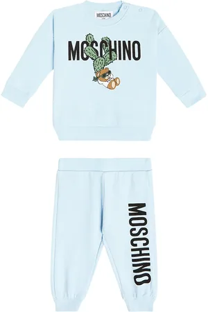 Moschino Bebé - chándal de algodón estampado