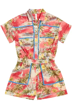 ZIMMERMANN Mono Alight de algodón estampado