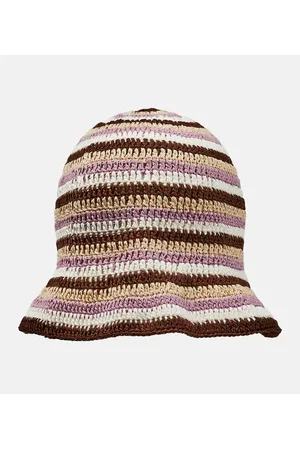 ANNA KOSTUROVA Sombrero de pescador en croché de algodón