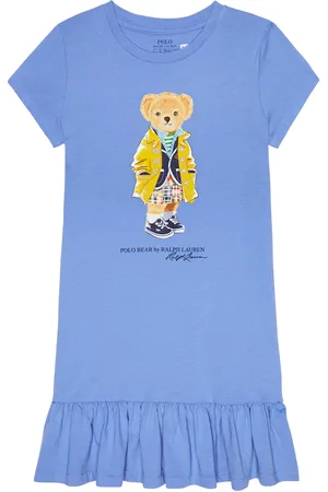 Ralph Lauren Vestido Polo Bear de algodón