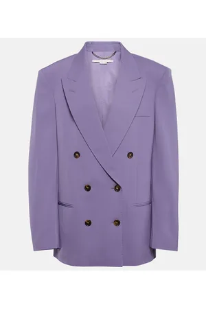 Stella McCartney Blazer en mezcla de lana oversized
