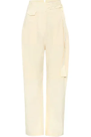 Low Classic Pantalones rectos de algodón